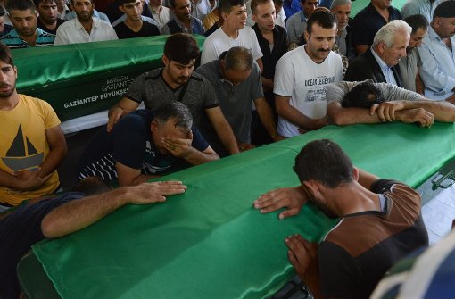 Bei dem Anschlag auf eine Hochzeitsfeier in Gaziantep wurden mehr als 50 Menschen getötet. Foto: AFP