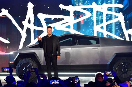 Tesla will mit dem „Cybertruck“ in den wichtigen Pick-up-Markt amerikanischer Autokonzerne vorstoßen. Foto: AFP/FREDERIC J. BROWN