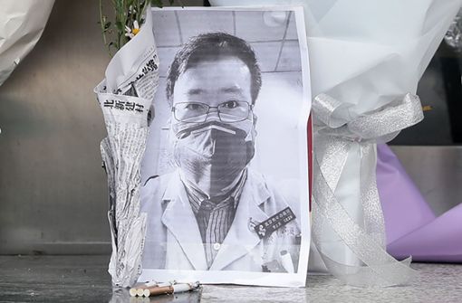 Der chinesische Arzt Li Wenliang war an dem Coronavirus gestorben. Foto: AFP/STR
