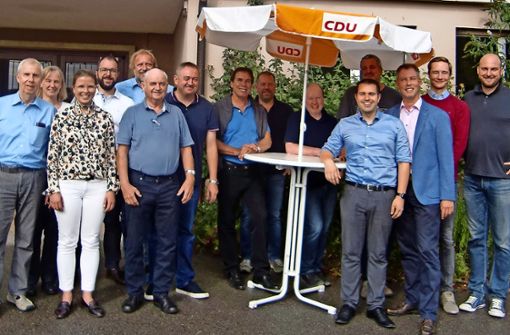 Der neue und vergrößerte Vorstand der CDU Großbottwar. Foto: CDU Großbottwar