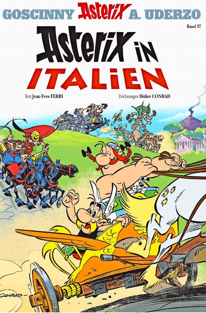 „Asterix in Italien“ ist der 37. Band über die beiden Gallier, die die Römer aufmischen.