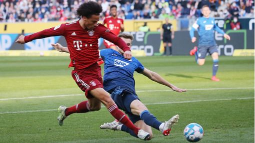 Leroy Sané und der FC Bayern bekommen es am Freitagabend mit der TSG aus Hoffenheim zu tun. Es ist das erste Aufeinandertreffen der Teams in dieser Saison. Foto: Archiv/Pressefoto Baumann/Julia Rahn