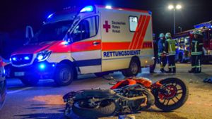 Auf einer Kreuzung in Gondelsheim ereignete sich ein schlimmer Unfall. Foto: 7aktuell.de/Fabian Geier