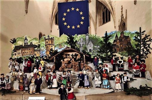 „Europa kommt zur Krippe“ heißt es im Kloster Lorch. Foto: privat