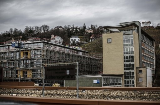 Der Altbau der IHK (rechts) soll einem Stuttgart-21-Tunnel weichen Foto: Leif Piechowski