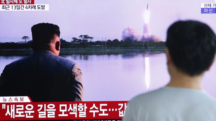 Nordkorea schießt erneut Raketen in die Luft