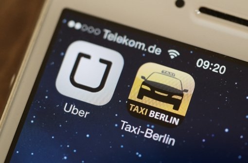 Uber macht der Taxisparte Konkurrenz. Foto: dpa