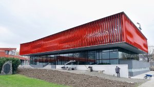 Das neue Nachwuchsleistungszentrum des VfB Stuttgart ist ein wahrer Prachtbau. Am Mittwoch wird die Talentschmiede offiziell eröffnet. Wir haben die Bilder vom Leistungszentrum. Foto: Pressefoto Baumann