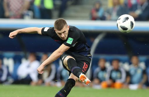 Ante Rebic vom Eintracht Frankfurt brachte Kroatien auf die Siegerstraße. Foto: Xinhua