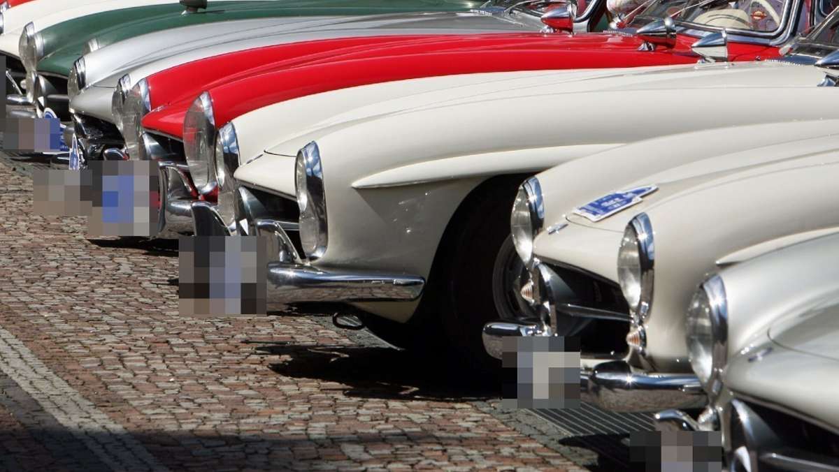 Oldtimer Mercedes SL gefälscht?: Razzia bei  Ditzinger Mercedes-Restaurator