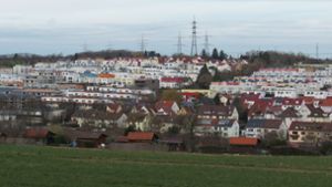 Damit das Neubaugebiet Hohlgrabenäcker künftig statistisch komplett zu Zazenhausen gehört, soll die Stadtteilgrenze verschoben werden. Foto: Bernd Zeyer