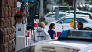 Am Tatort im Stuttgarter Osten wurden viele Spuren gesichert. Foto: 7aktuell.de/Sven Franz