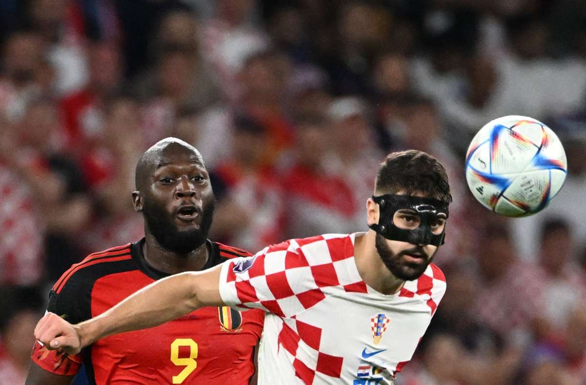 Josko Gvardiol bei der WM 2022 in Katar Kroatien feiert seinen Maskenmann 