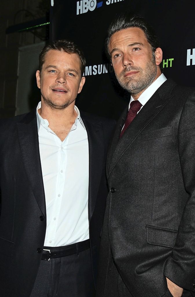 Wie alles begann: Die Freunde Matt Damon (links) und Ben Affleck schrieben das Drehbuch zu „Good Will Hunting“ und besetzten die Hauptrollen. Bis heute sind die Schauspieler gut befreundet.