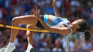Marie-Laurece Jungfleisch möchte bei der WM ihre persönliche Bestmarke 1,97 Meter überspringen Foto: Images/Bongarts