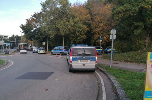 Großes Polizeiaufgebot in Botnang Foto: privat