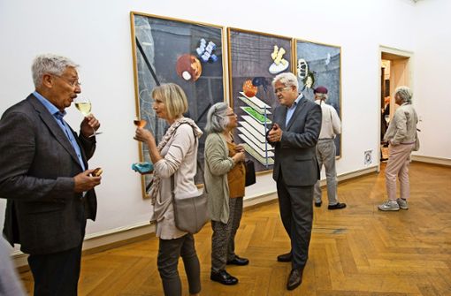 Eine künstlerische Entdeckungsreise erwartet Besucher in der Villa Merkel. Foto: Ines Rudel