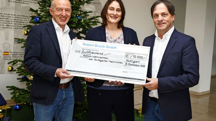 Bosch spendet 12 000 Euro