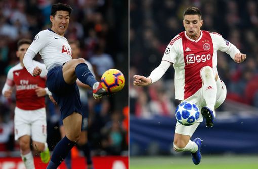 Tottenham oder Ajax? Welcher Außenseiter  zieht ins Finale ein? Foto: AFP