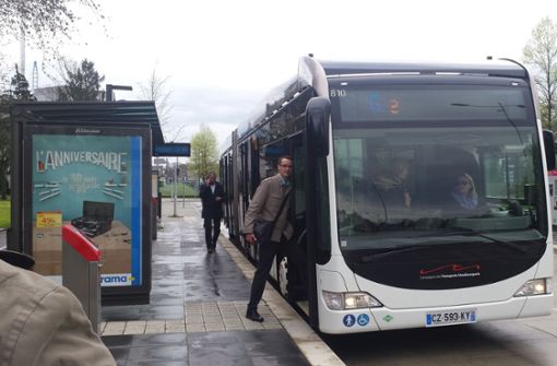 Ein Vorbild für Ludwigsburg? Der BRT in Straßburg. Foto: Höhn (Archiv)