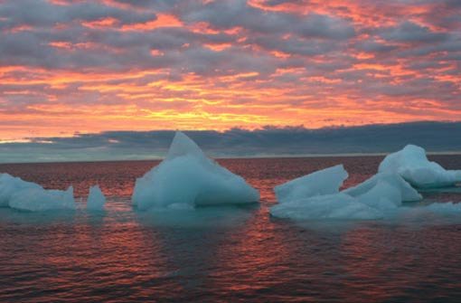 Wem gehört das Eismeer in der Arktis? Foto: dapd