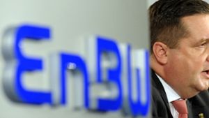 Der damalige Ministerpräsident Stefan Mappus am 7. Dezember 2010: Gerade hatte er den Teil-Kauf der EnBW durch das Land verkündet. Foto: dpa