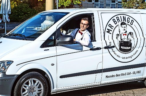 Mister Brings testet einen neuen Lieferservice für Innenstadtkunden. Foto: Daimler AG