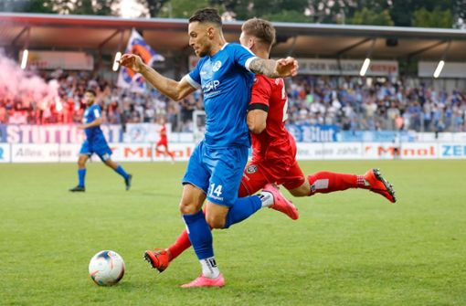 Markus Obernosterer fehlt den Kickers im WFV-Pokal-Endspiel gegen den SSV Ulm 1846. Foto: Baumann/Volker Mueller