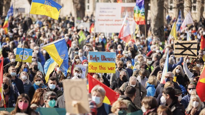 Solidarität mit der Ukraine – diese Demos sind am Wochenende
