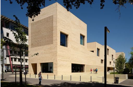 Die Stadtbibliothek Heidenheim hat der Schweizer Architekt  Max Dudler entworfen. Foto: /Klaus Peter Preußger