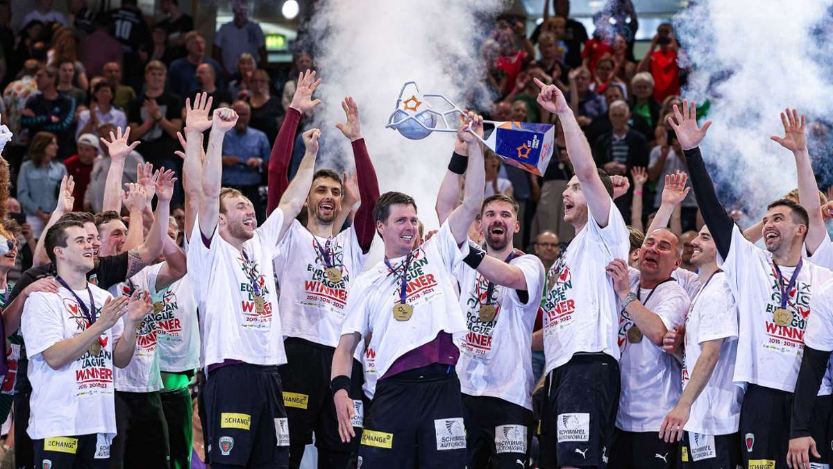 Handball-European-League Füchse Berlin feiern Titelgewinn
