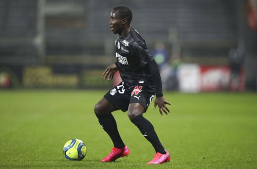 Chadrac Akolo im Trikot des SC Amiens. Foto: imago//Gwendoline Le Goff