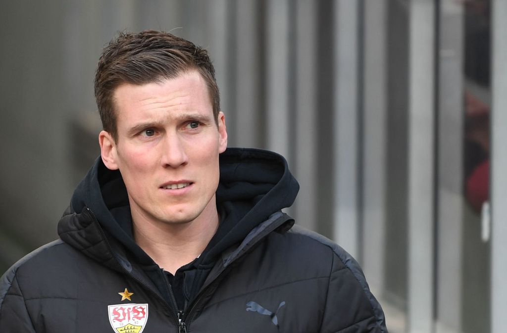 VfB-Coach Hannes Wolf vor der Partie.