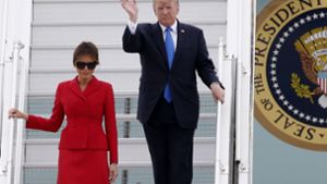 Donald und Melania Trump zu Besuch in Paris