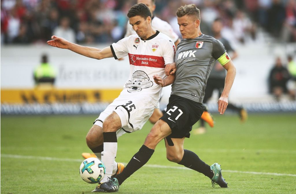 Der VfB hat beim Spiel gegen den FC Augsburg Punkte liegen lassen.
