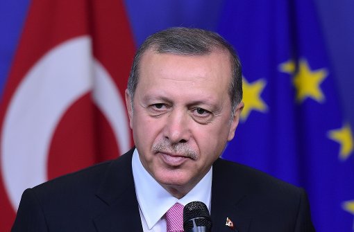 Präsident Recep Tayyip Erdogan kritisiert die EU. Foto: AFP