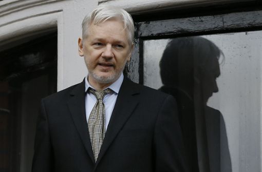 Julian Assange darf sein Exil nicht verlassen. Foto: AP