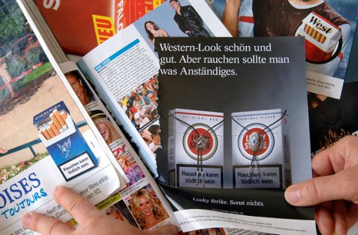Angela Merkel  hat sich für ein Verbot der Außenwerbung für Tabakprodukte ausgesprochen Foto: dpa/dpaweb
