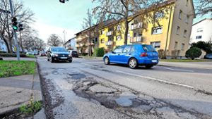 Schlaglochpiste in Kornwestheim: 2,5 Millionen Euro für neue Hornbergstraße