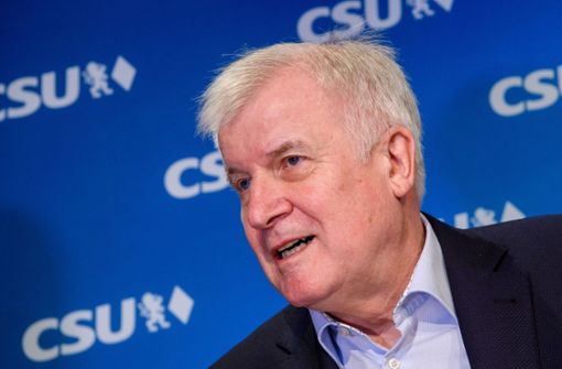 Horst Seehofer tritt im Januar als CSU-Chef zurück. Foto: dpa