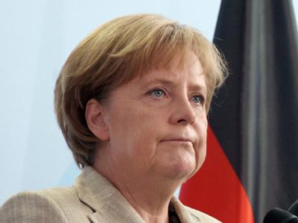 Angela Merkel kommt nach Duisburg.