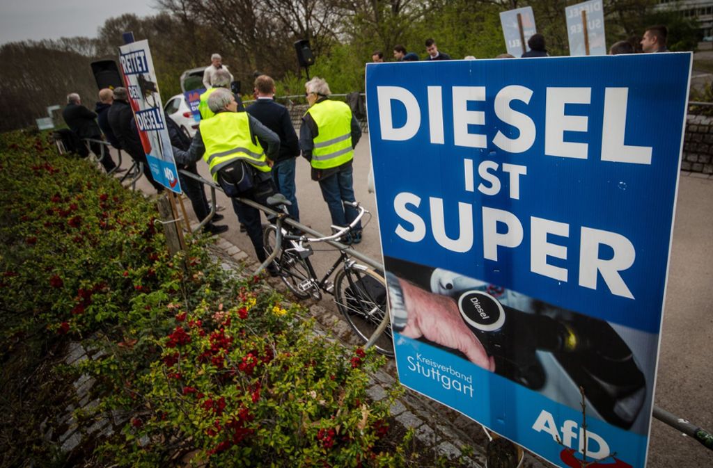 Der Co-Landessprecher der AfD, Dirk Spaniel, erklärte, es sei „hanebüchener Blödsinn“, von einer schlechten Luftqualität in Stuttgart zu sprechen.