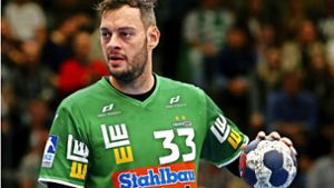 Bitter für Frisch Auf:  Schöngarth droht für das  Final Four  um den EHF-Pokal auszufallen. Foto: Baumann