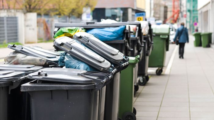 Ende Januar könnte der Müll in Stuttgart liegen bleiben