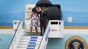 Präsident Obama auf Kuba eingetroffen