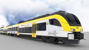 Solche Züge im Landesdesign verkehren  ab 2019 auf den Stuttgarter Netzen Foto: Verkehrsministerium