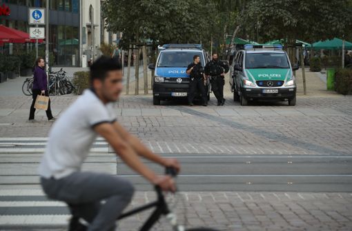 Die Polizei zeigt in Chemnitz zurzeit mehr Präsenz. Foto: Getty Images Europe
