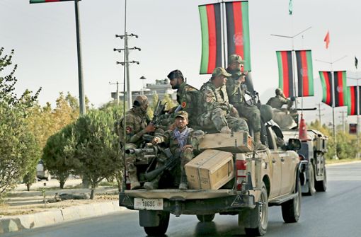 Eine Armee ohne Kampfmoral: Der schnelle Vormarsch der Taliban hat das Versagen der afghanischen Streitkräfte offenbart. Foto: dpa/XinHua