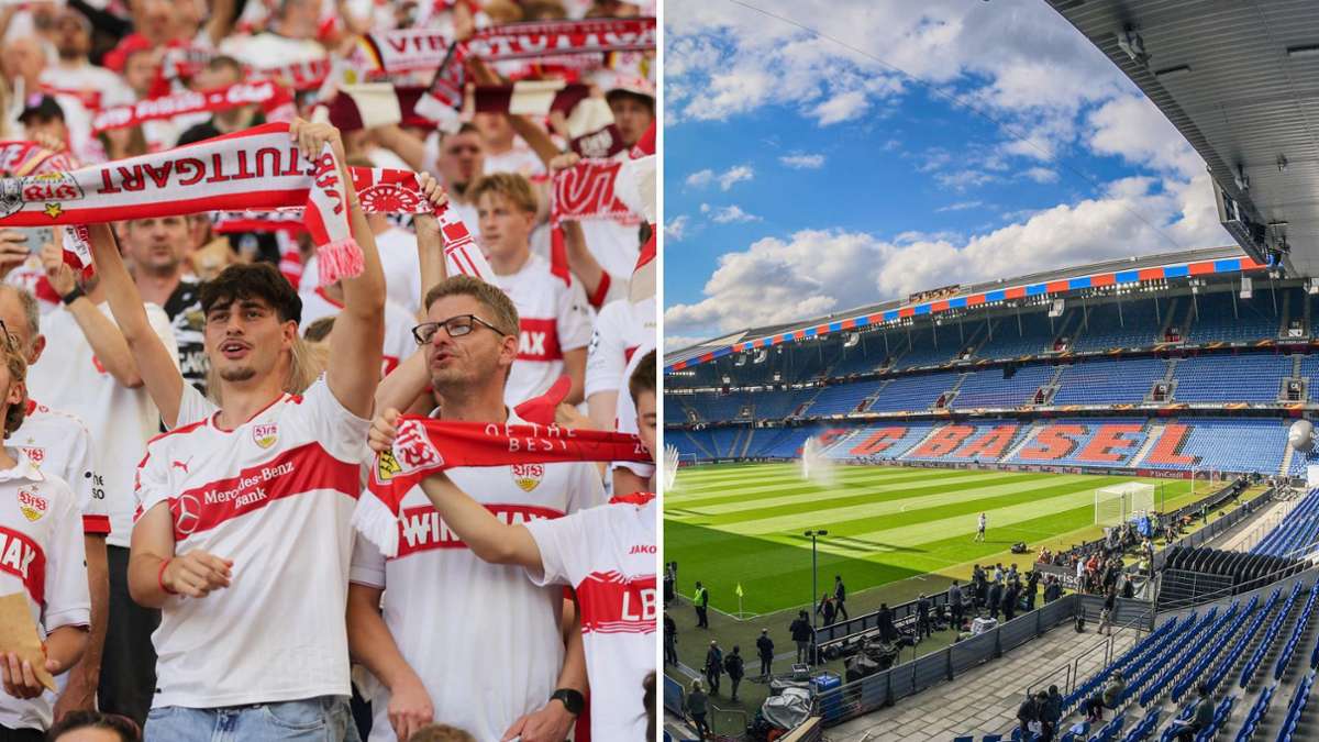 VfB Stuttgart beim FC Basel - VfB-Trikotverbot in Teilen des Stadions ...