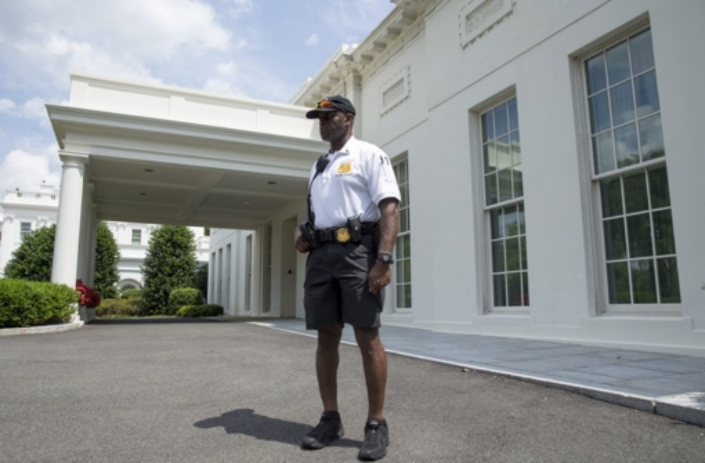 Das Weiße Haus in Washington musste evakuiert werden.